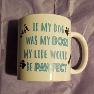 🐕Ceramic mug dog saying